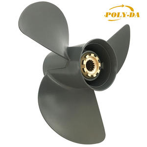 75-130 HP 13 1/2X15 Bateau <span class=keywords><strong>Hors</strong></span>-<span class=keywords><strong>Bord</strong></span> Marin Hélice En Aluminium pour <span class=keywords><strong>Honda</strong></span> Moteur OEM 58130-ZW1-015AH - Product Image 4
