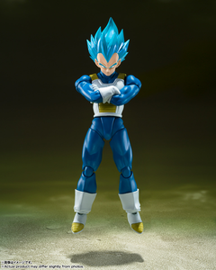 Figura de Acción Original de BANDAI, <span class=keywords><strong>Vegeta</strong></span> de Pelo Azul, Modelo de Anime, Juguetes de Colección - Product Image 2