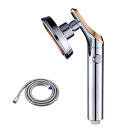 Ensemble de pommeau de douche à effet pluie suralimenté moderne robinet de bain avec chauffe-eau et tuyau pour la maison boîte de salle de bain emballée