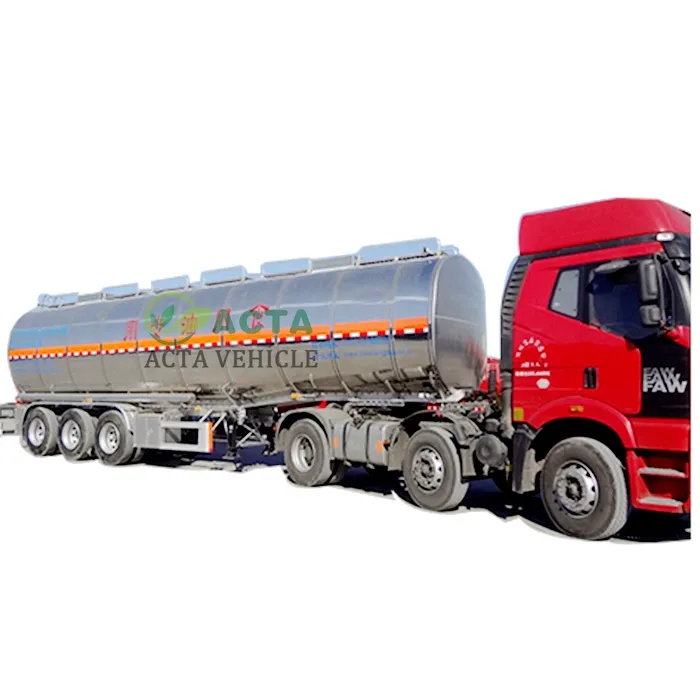 CIMC grand camion-citerne d'eau 20000ltrs 30000l potable 27000l semi-remorque-citerne d'eau en vente