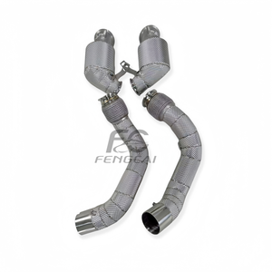 Tuyaux d'échappement sans catalyseur en matériaux forgés pour BMW F90 M5 4.4T Collecteur d'échappement - Product Image 6
