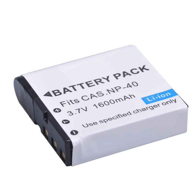 NP-40 NP40 C.NP-40 1600mAh Battery for Casio EX P Z1050 Z200 Z750 Z1000 Z1200 Z1080 Z30 Z40 Z50 Z55 Z57 FC100 Z700 Z600 Camera