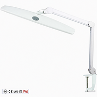Lampe de sol LED à panneau ultra large 5 dioptries, lumière du jour, pour esthéticiennes, salons de beauté et spas de manucure