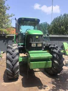 Tractores usados Joh Deere 6J-2104 100hp 6 cilindros 4x4wd equipo agrícola maquinaria agrícola con cargador frontal - Product Image 2