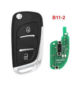 KEYDIY série B B11-2 clé de voiture à distance universelle pour clé de voiture KD 2 boutons pour KD900 KD-X2 KD-MAX clés de véhicule télécommandées intelligentes - Product Image 1