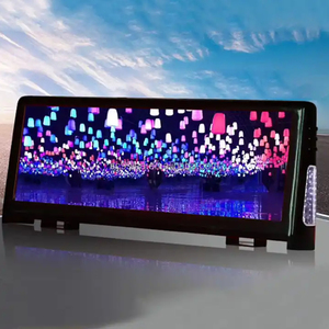 Écran de sécurité LED extérieur p2.5 P5 pour taxi Panneau publicitaire Affichage LED double face pour taxi Écran supérieur LED haute luminosité pour voiture - Product Image 1