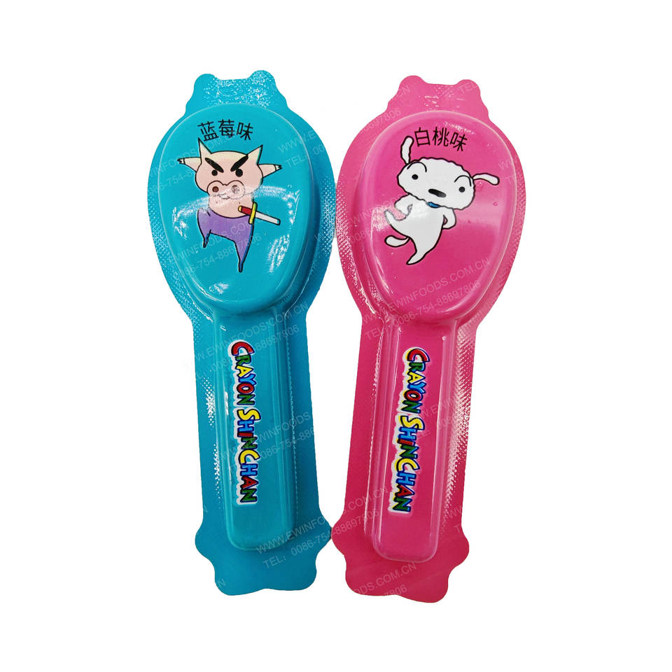 Cartoon Crayon Shinchan Lollipop Wholesale OEM Fruit Flavour Cheese ...
