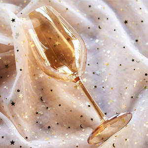 Vasos de vidrio para beber, copas de vino de color dorado de diseño de lujo para oficina, antiguo, de alta calidad, para Bar, Hotel y fiesta, 301-400ml - Product Image 5