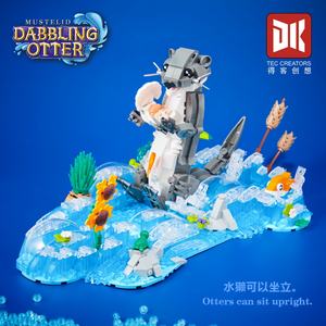 Juguete de Construcción Ecológico Nuevo de Fábrica OEM, Castor de Partículas Pequeñas para Bloques de Construcción DIY para Niños - Product Image 3