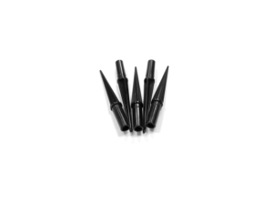 Tùy chỉnh bền mặt đất ổ cắm tiêm đúc Push-in cổ phần móc cho cắm trại ngoài trời làm vườn ROHS chứng nhận đen bán buôn - Product Image 3