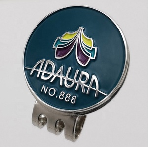 New Kim Loại Golf Phụ Kiện Hat Clip Và Đặt Màu Xanh Lá Cây Ngã Ba Bóng Vị Trí Đánh Dấu Trong Kho Thể Thao Phụ Kiện Cho Bóng Đánh Dấu Làm - Product Image 2