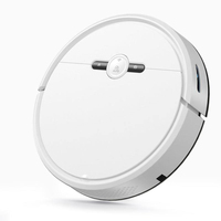 Robot laveur automatique de sols à batterie pour usage domestique, hôtelier et de garage, avec fonctions de nettoyage à sec et humide, robot aspirateur automatique