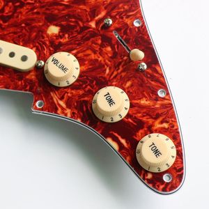 <span class=keywords><strong>Pickguard</strong></span> đàn guitar ST kiểu dáng cổ điển Donlis Vintage DS53 AlNiCo có dây, màu nâu rùa, dành cho guitar tùy chỉnh SSS - Product Image 5