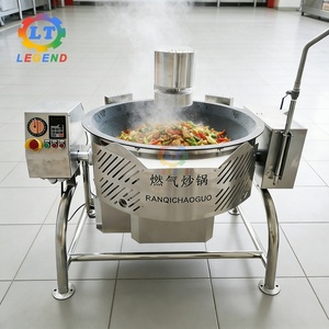 <span class=keywords><strong>Wok</strong></span> de Hierro Fundido de 150L con Agitación Automática a Gas para la Industria de la Hostelería China - Product Image 3
