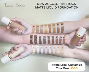Marca privada, larga duración, cobertura completa, <span class=keywords><strong>maquillaje</strong></span>, base líquida <span class=keywords><strong>para</strong></span> pieles oscuras - Product Image 6
