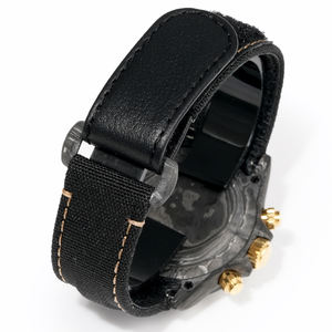 Reloj de Hombre 1130 con Movimiento Mecánico Automático de Fibra de Carbono Contour de Alta Calidad, Color Negro y Dorado, Resistente al Agua para Buceo - Product Image 6