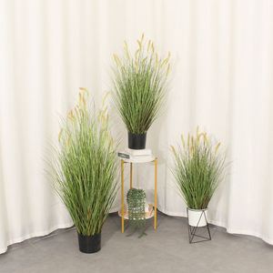 Césped Artificial de Caña de Cebolla de PVC, Diseño Realista de 90 cm, Decoración para Interiores y Exteriores, Hogar y Oficina, Alta Calidad, Ecológico - Product Image 6