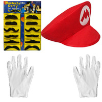 Sombreros de Cosplay de Mario Bros. en Oferta, Sombreros de Cosplay de Mario y Luigi para Halloween, Día del Niño, para Adultos y Niños Disfrazados