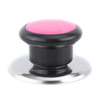 Poignées de levage rondes et étanches pour petit couvercle de pot d'usine Poignées de couvercle de pot en acier inoxydable de 5.5cm