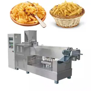 Commerciële Pasta Machine Macaroni Maken Apparatuur Pasta Macaroni Extruder Verwerking Machine Voor Het Maken Van Pasta