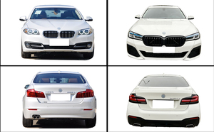 Serie 5 F10 actualización a G30 LCI M Kit de carrocería de estilo deportivo piezas de automóvil Tuning Hood guardabarros parachoques de coche para <span class=keywords><strong>BMW</strong></span> 518 520 <span class=keywords><strong>525</strong></span> 2011-2017 - Product Image 2