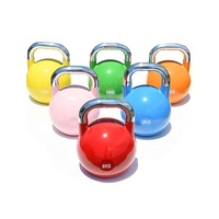 Compétition de musculation commerciale Kettlebell Color Steel Iron pour l'haltérophilie et l'entraînement