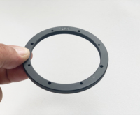 Nouvelle plaque d'objectif en alliage d'aluminium FotoHigh avec filetage femelle M65x1, adaptateur d'objectif d'appareil photo, usinage CNC personnalisé