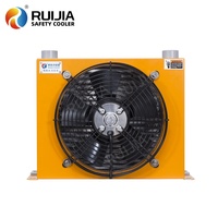 Enfriador de Aceite para Motor de Camión AH1012, Radiador de Aceite Hidráulico de Aluminio con Ventilador Eléctrico, para Sistema Hidráulico