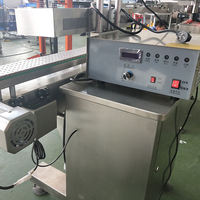 Machine de scellage de feuilles d'aluminium, 50-120 bouteilles/min, Machine de scellage de bouteilles en plastique à Induction