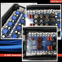 Amplificateur de subwoofer de voiture RMS 16000W 1 ohm style brésilien gamme complète basses fortes 32000W crête monobloc amplificateur SPL de voiture classe D