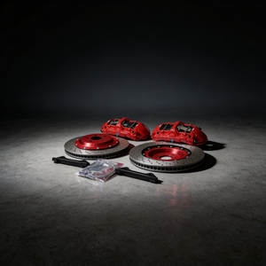 ชุดเบรคใหญ่คาลิปเปอร์6ลูกสูบสำหรับ Mk5 Mk6 Mk7 supra สำหรับ Audi TT Mk2 <span class=keywords><strong>MK3</strong></span> S3 A4 B8 A6 B9 - Product Image 1