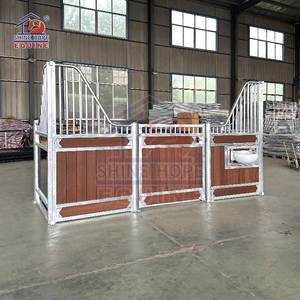 अन्य पशुपालन उपकरण घोड़े की स्टाल स्टील ने घोड़े की स्टाल की छत को गिरा दिया - Product Image 6