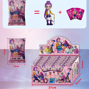 Bán Buôn 10Cm K-POP Quỷ Thợ Săn Keychain Phim Hoạt Hình Hình Bí Ẩn Hộp Thợ Săn Búp Bê Chất Lượng Cao K-POP Quỷ Thợ Săn Đồ Chơi Hình - Product Image 3
