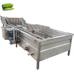 Vegetables and Fruit Washing Processing Machine Fruit Washing Machine for Sale Vegetable Washing Machine Electric - Product Image 1