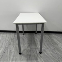 Meubles de classe, table rectangulaire moderne, table d'activités en bois