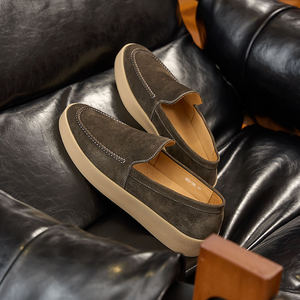 Nuevos Mocasines Casuales para Hombre, <span class=keywords><strong>Super</strong></span> Suaves y Cómodos, de Gamuza Retro Transpirable, Estilo Slip-On - Product Image 4
