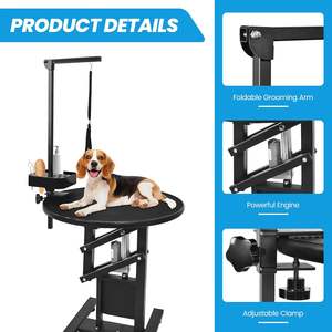 Mesa de Peluquería Canina Ajustable, Herramienta de Peluquería para Mascotas - Product Image 4