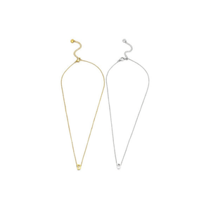 Collar de acero inoxidable con letra D de 6 pulgadas para mujer, joyería de moda - Product Image 2