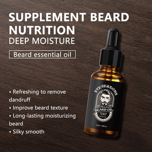 Kit de Cuidado de Belleza Masculino, Spray Hidratante Natural y Orgánico para el Crecimiento del Vello Facial, Suavizante y Estilizador de Barba y Bigote, Sin Perfume - Product Image 2