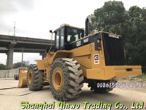 รถตักล้อยาง Caterpillar 966F ขนาด 20 ตัน มือสอง น้ำหนัก 20485 กก. รุ่น 966H รถตักหลังขุด สำหรับเครื่องยนต์ Cat รุ่น Core Front Loader - Product Image 6