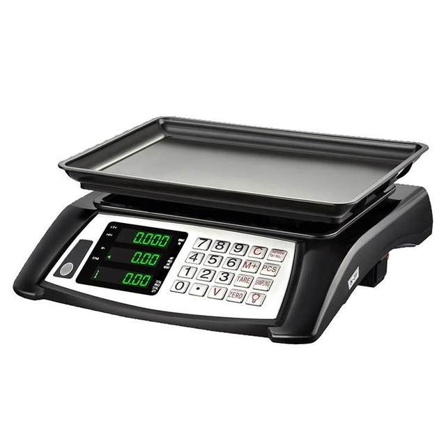 30kg 1g Customizable Commercial Electronic Scale Desktop Price Computing Scale Supermarket Vegetable Fruit Scale