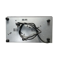 Estufa Eléctrica de Doble Placa con Elementos Calefactores Infrarrojos y Perillas de Control