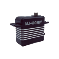 Servo numérique sans noyau à engrenages en acier inoxydable MJ-4009HV 8,4 V 35 kg-cm à haut rapport coût-performance pour avion RC, hélicoptère, voiture, bateau