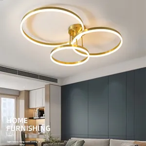 Hiện Đại Nga Tuyến Tính Đèn Sáng Tạo Tối Giản LED Trần Ánh Sáng Nhôm Cho Phòng Ngủ Phòng Khách Cross-Biên Giới Việt Nam Thiết Kế - Product Image 1