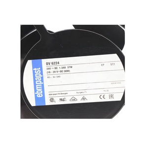 Ventilador Axial de Refrigeración para Gabinete con Inversor Siemens, ebmpapst DV6224, 172x51mm, 37W, 24V DC, 1.54A, 410m3/h, 3400RPM, Rodamiento de Bolas, DV6224TDA - Product Image 6