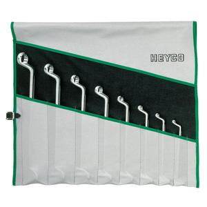 HEYCO R 475-12-AF Juegos de llaves de anillo de doble punta, tamaños AF - Product Image 1
