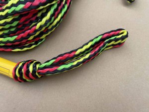 Cuerda de remolque de alta resistencia de 60 pies para 1-6 personas, para tubos remolcables, embarcaciones tipo banana, pontones, motos acuáticas y surf, de UHMWPE y PE - Product Image 3