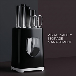 <b>Set</b> Coltelli Chef Professional High Grade Stainless Steel Cooking Chef <b>Knife</b> <b>Set</b> Luxury Kitchen <b>Knife</b> <b>Set</b> with Block - Product Image 5