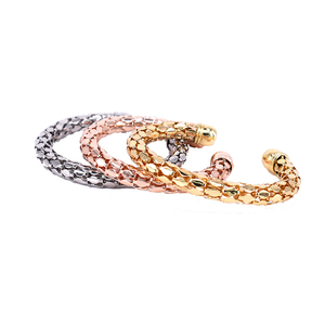 กำไลข้อมือ B0186ทองแดงสามสี - Product Image 1