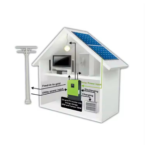 Home Use 50/60Hz Hybrid <b>Solar</b> <b>Generator</b> 10kW 97% Efficiency MPPT Single Output Grid Energy ZLWMI-10000-7 Pv <b>Solar</b> <b>Solar</b> - Product Image 2